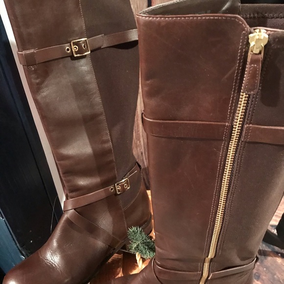 Cole Haan Chestnut Brown Dorian Stretch - Picture 2 of 7